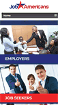 Mobile Screenshot of job4americans.com